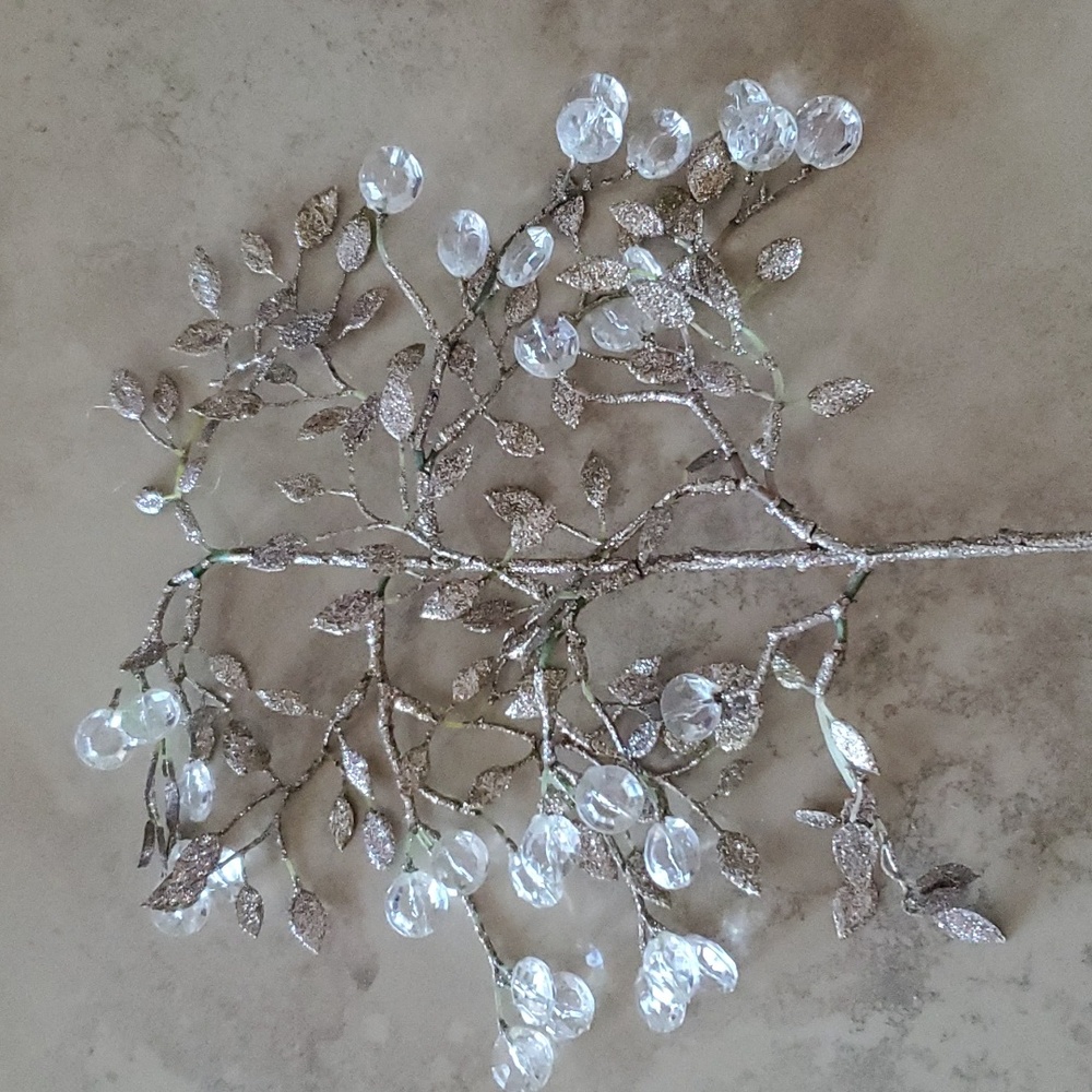 Sparkle Faux Jewel Stem